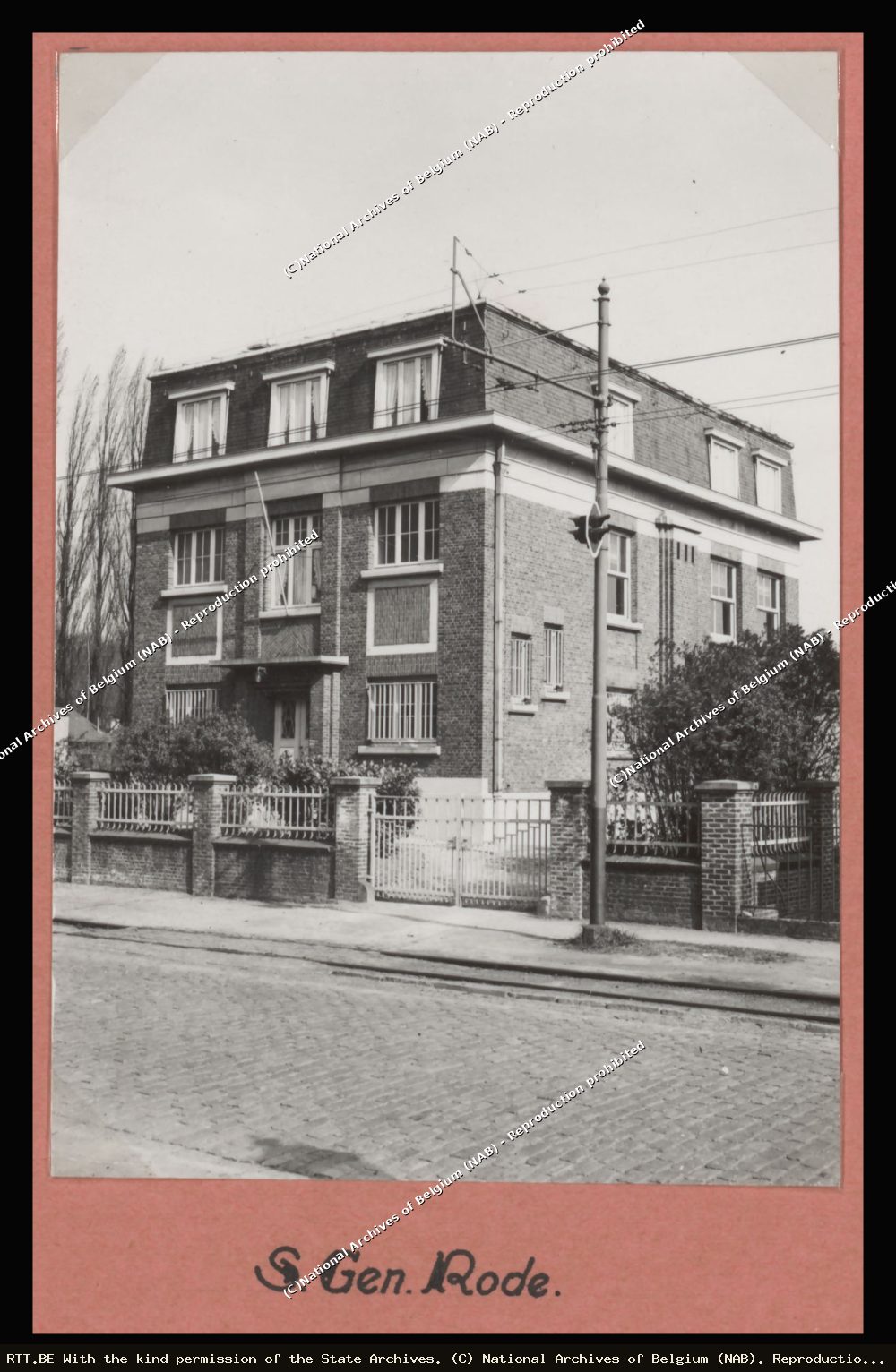 Telephone exchange — Zonienwoudlaan