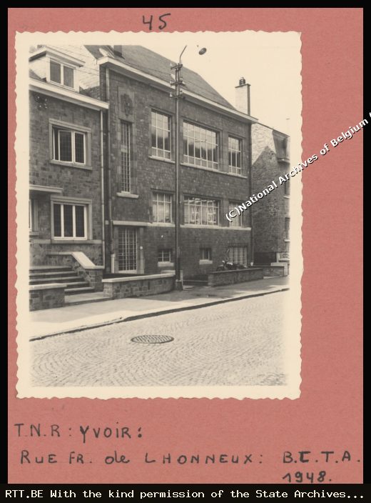Telephone exchange — Av F De Lhoneux