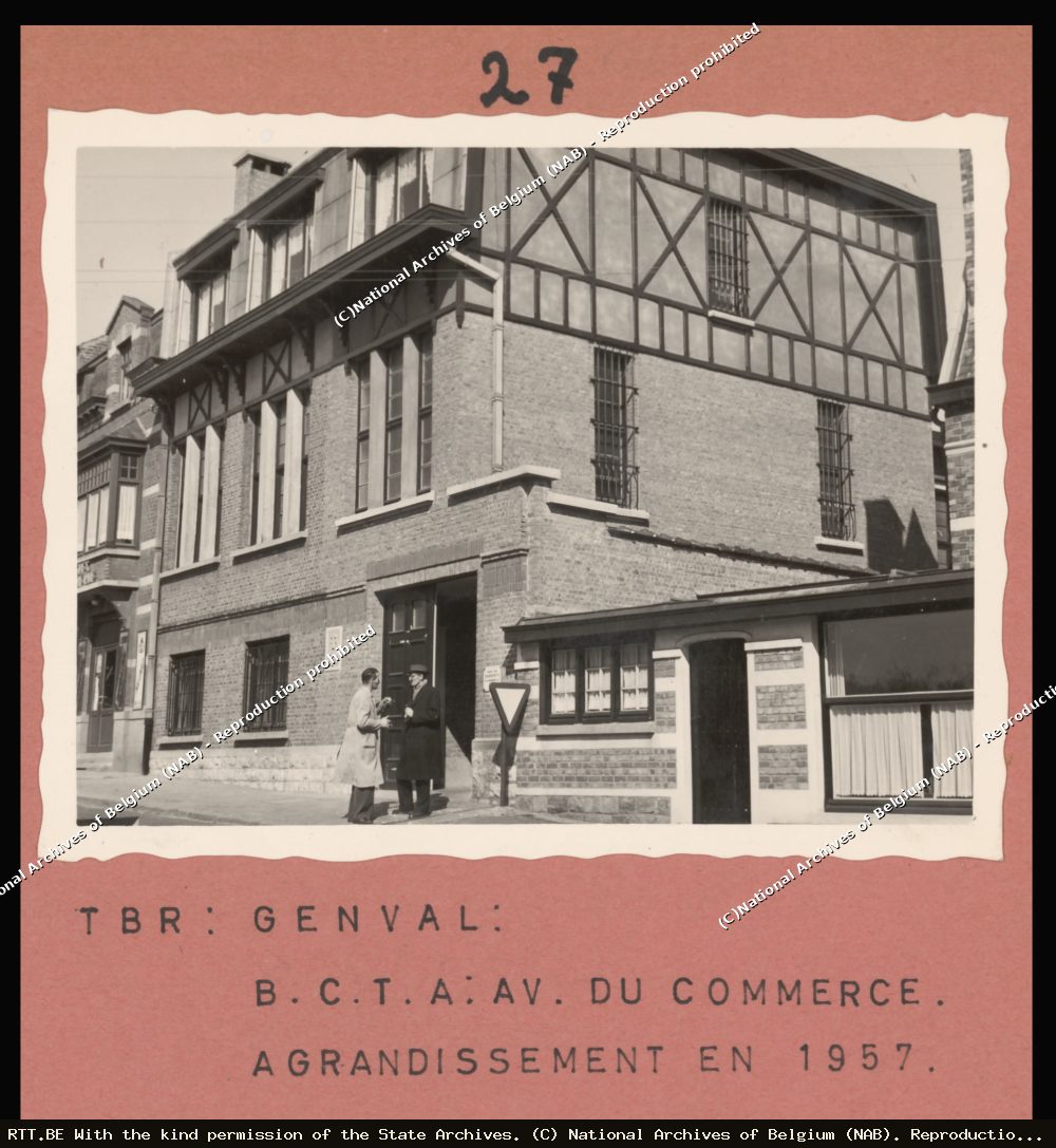 Telephone exchange — Rue de la station Genval