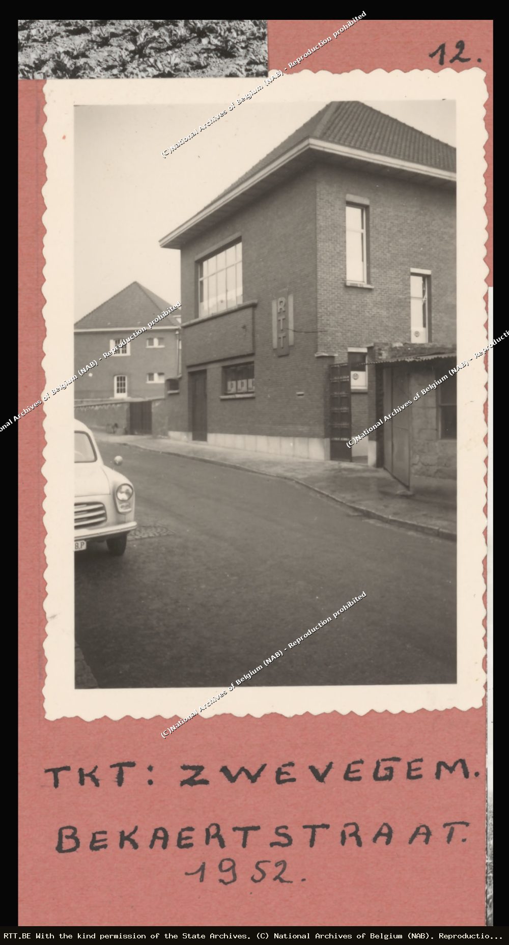Telephone exchange — Bekaertstraat