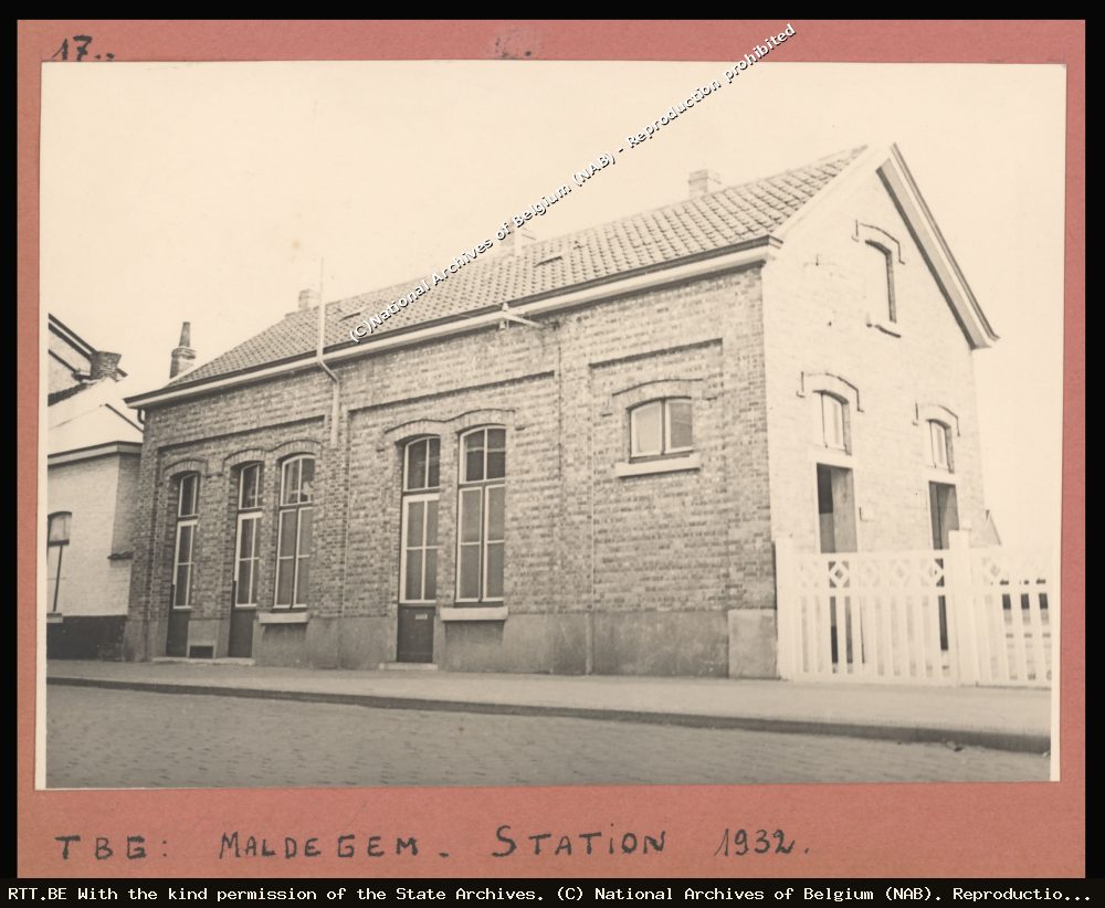 Telephone exchange — Maldegem Stationsplein