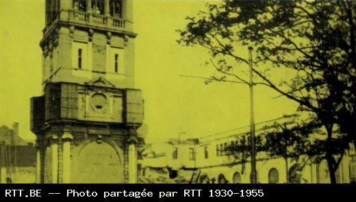 Na het bombardement / Après le bombardement