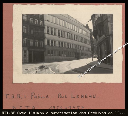 Central téléphonique — Lebeaustraat