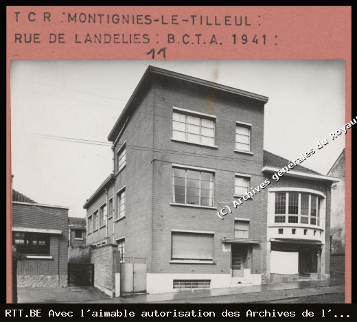 Central téléphonique — Rue Landelies