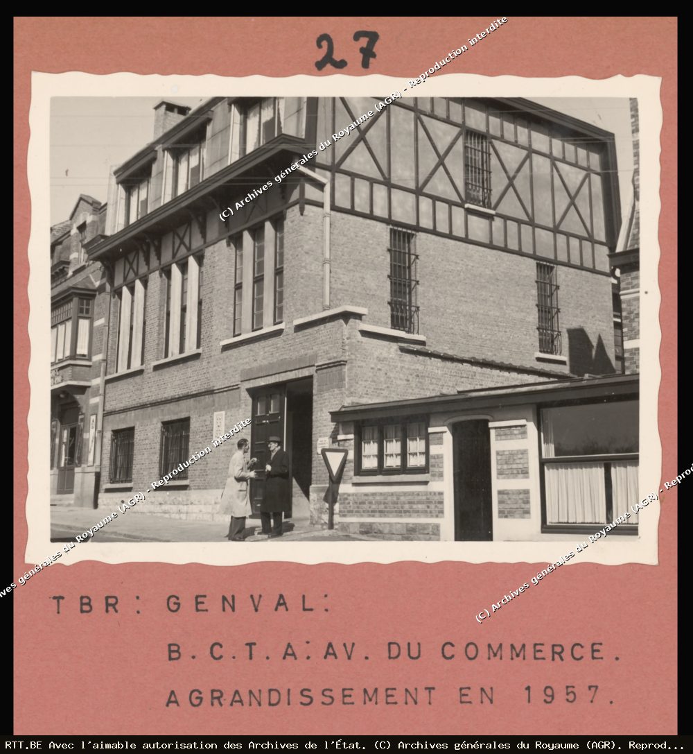 Central téléphonique — Rue de la station Genval