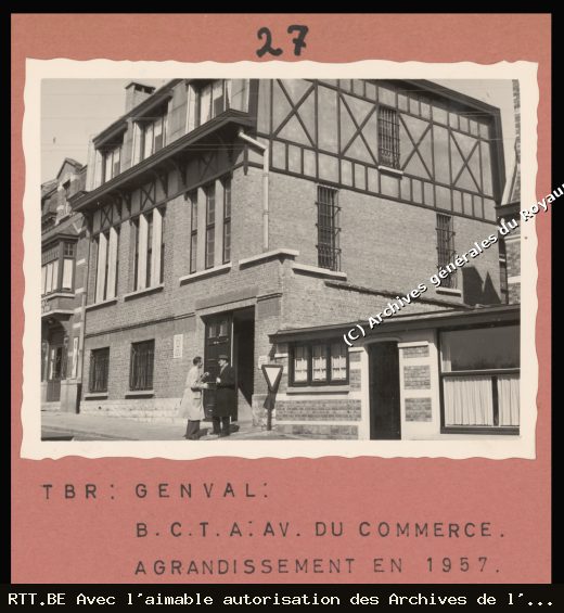 Central téléphonique — Rue de la station Genval