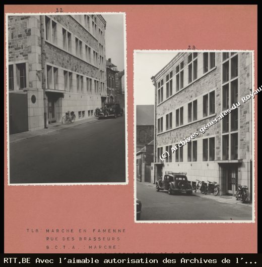 Central téléphonique — Rue Brasseurs