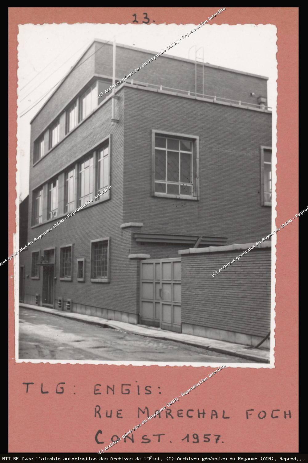 Central téléphonique — Rue Mar Foch