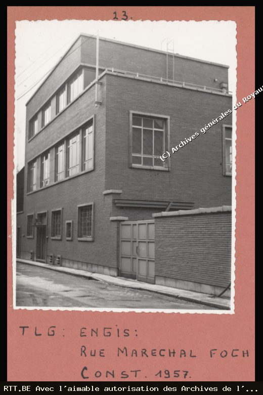 Central téléphonique — Rue Mar Foch