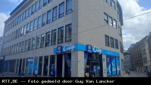 91GEN , hoek St Niklaasstraat - Bennesteeg .