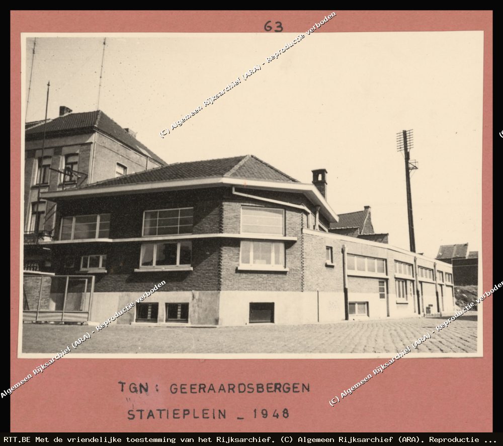 Telefooncentrale — Geraardsbergen statiestraat