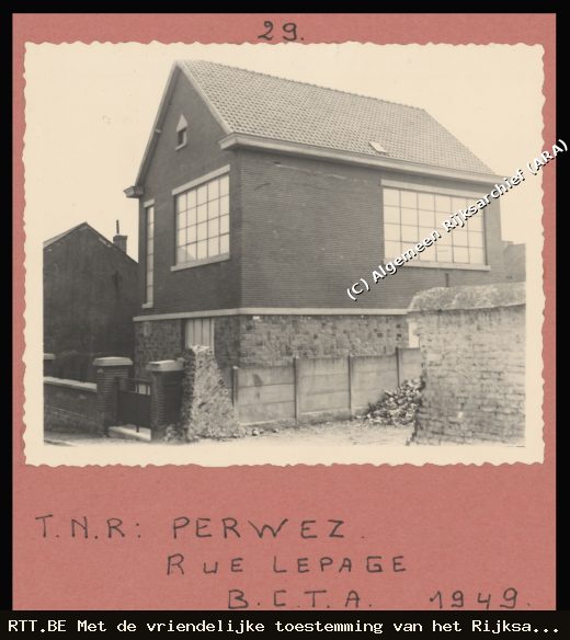 Telefooncentrale — Perwez Lepage