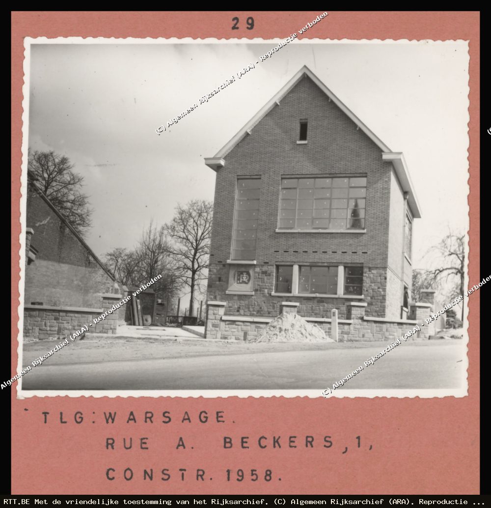 Telefooncentrale — Rue A Dekkers