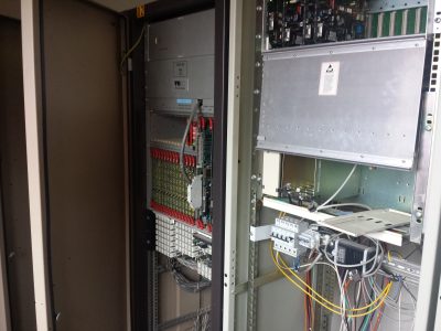 Pair gain system (left)